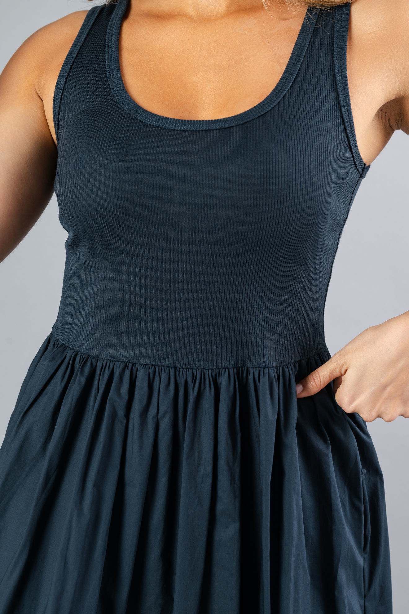 Imagen de Vestido Casual, Con Bolsillos Falda