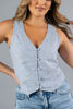 Imagen de Blusa Estilo Chaleco En Rayitas    ( Exclusiva Pagina)
