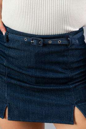 Imagen de Skort Faja Denim     ( Exclusiva Pagina)