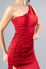 Imagen de Maxi Dress Satin Un Hombro, Abertura Falda