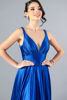 Imagen de Maxi Dress Cuello V, Abertura Pierna