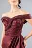 Imagen de Maxi Dress Off Shoulder, Detalle Vuelo Falda