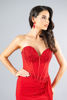 Imagen de Maxi Dress Estilo Corce Straple, Abertura Falda