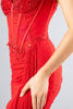 Imagen de Maxi Dress Estilo Corce Straple, Abertura Falda