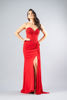 Imagen de Maxi Dress Estilo Corce Straple, Abertura Falda