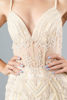 Imagen de Maxi Dress Tirantes, Tela Bordada, Falda Tull