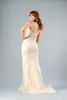 Imagen de Maxi Dress Tirantes, Tela Bordada, Falda Tull