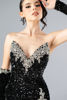 Imagen de Maxi Dress Lentejuelas, Guantes