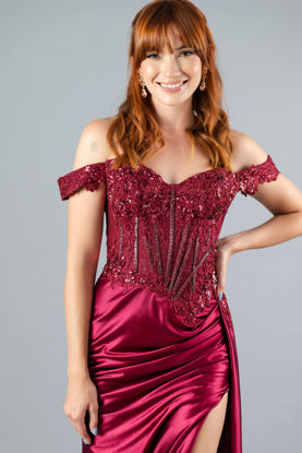 Imagen de Maxi Dress Off Shoulder, Corce Brillo