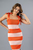 Imagen de Vestido Rayas Color Block
