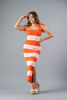 Imagen de Vestido Rayas Color Block