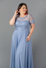 Imagen de Maxi Dress Blusa Encaje Manga Corta     (Exclusivo Pagina)