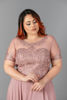Imagen de Maxi Dress Blusa Encaje Manga Corta     (Exclusivo Pagina)
