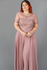 Imagen de Maxi Dress Blusa Encaje Manga Corta     (Exclusivo Pagina)