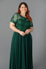 Imagen de Maxi Dress Blusa Encaje Manga Corta     (Exclusivo Pagina)