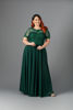 Imagen de Maxi Dress Blusa Encaje Manga Corta     (Exclusivo Pagina)
