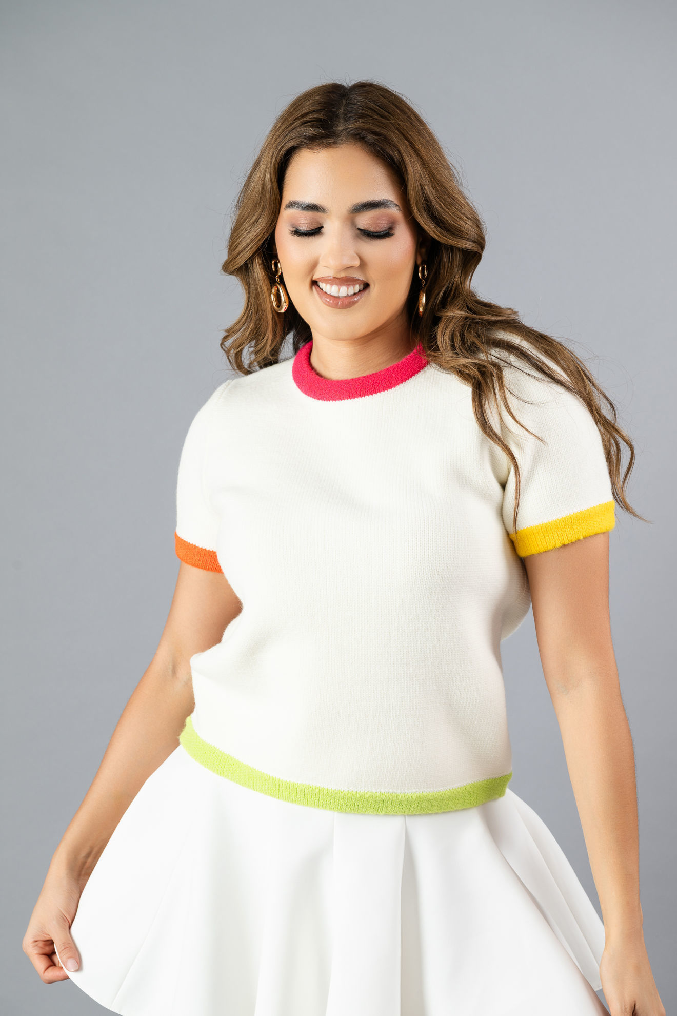 Imagen de Blusa Sweater Color Block    ( Exclusiva Pagina)