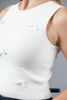 Imagen de Crop Top Sin Mangas Detalle Lazos
