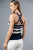 Imagen de Blusa En Rayas Espalda Descubierta   (Exclusivo Pagina)