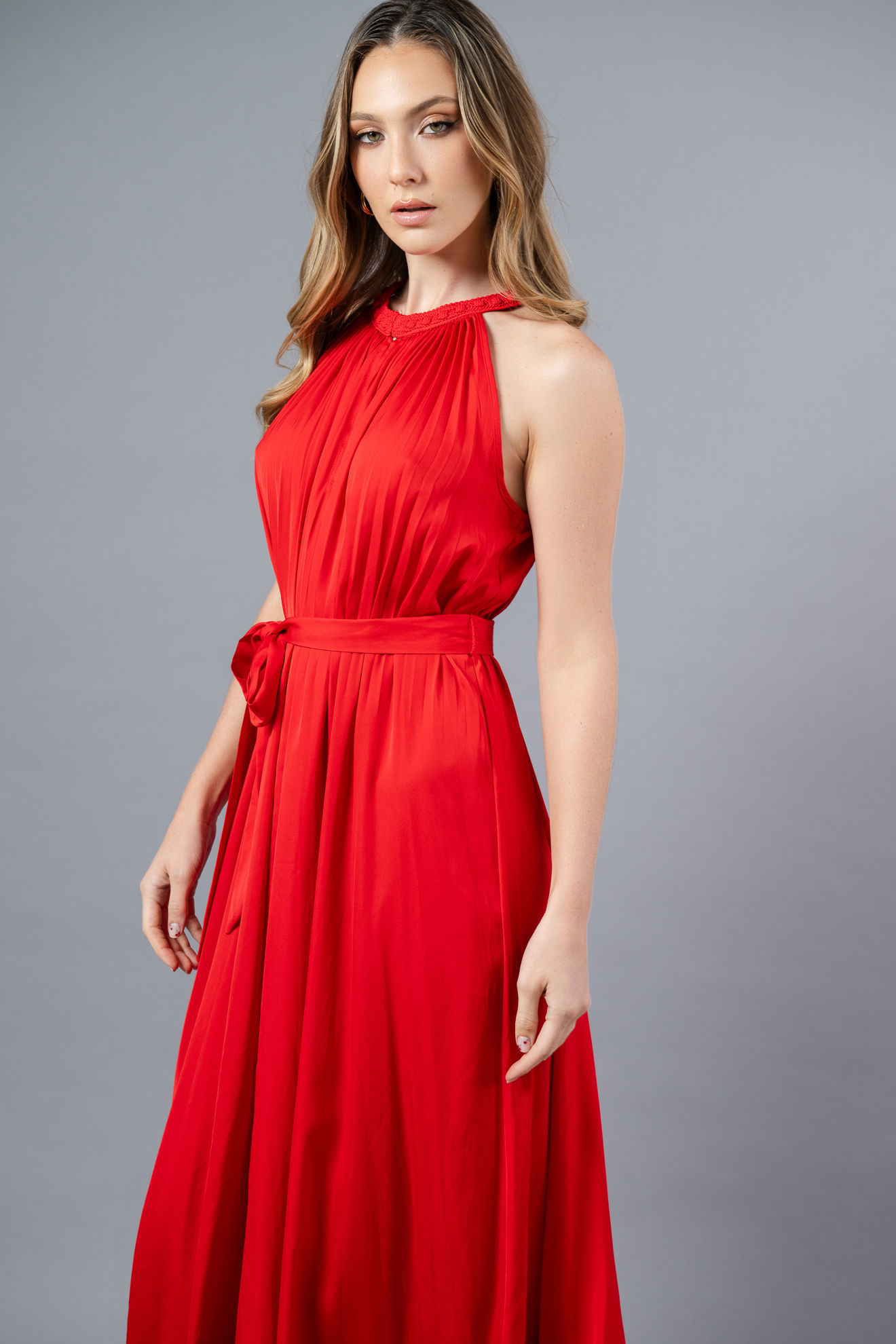 Imagen de Vestido Estilo Halter, Tira Cintura