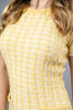 Imagen de Vestido Estilo Lapiz, Print Cuadros    ( Exclusivo Pagina)