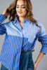 Imagen de Camisera Rayas Color Block