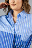 Imagen de Camisera Rayas Color Block
