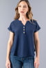 Imagen de Blusa Botones Madera, Detalle Croche Mangas ( Exclusivo pagina )
