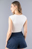 Imagen de Falda Short En Rayas, Detalle Botones