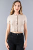 Imagen de Blusa Tejida Botones Dorados