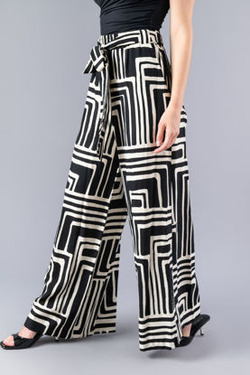Imagen de Pantalon Palazzo, En Rayon, Elastico Cintura
