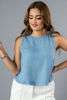 Imagen de Blusa Sin Mangas Botones Espalda