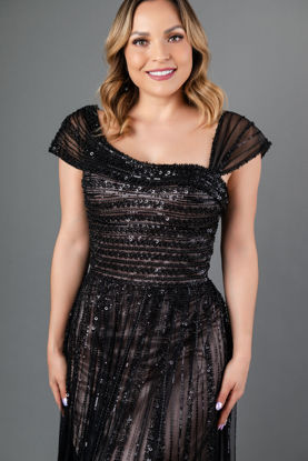 Imagen de Maxi Dress Asimetrico, Lentejuelas