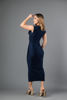 Imagen de Vestido Escote Profundo, Abertura Falda   ( Exclusivo Pagina)