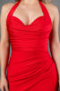 Imagen de Maxi Dress Estilo Halter, Abertura Falda