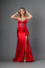 Imagen de Vestido Straple Con Abalorios