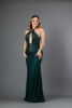 Imagen de Vestido Halter Cruzado Abalorios