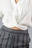 Imagen de Blusa En Rayon Con Cuello, Nudo EN Cintura   ( Exclusiva Pagina)