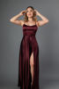 Imagen de Maxi Dress Satín Espalda Descubierta