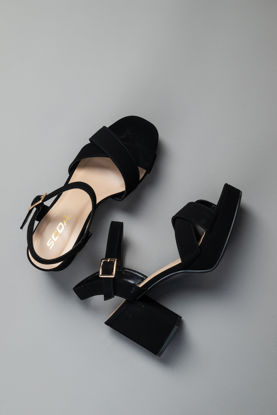 Imagen de Sandalia Tacon Cuadrado