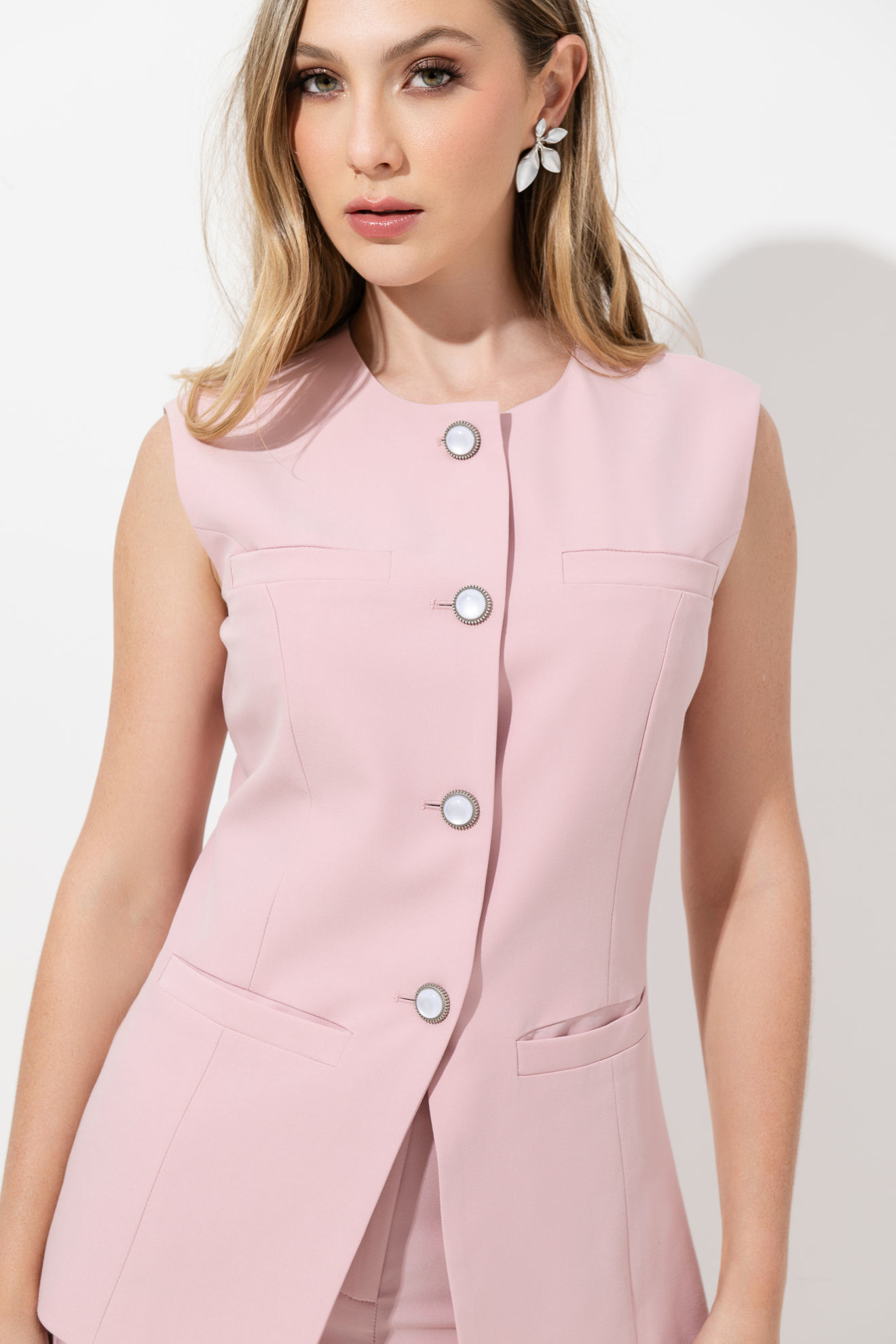 Imagen de Set Pantalon Saquito Sin Mangas