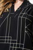 Imagen de Blusa Cuello Chino Manga 3 / 4