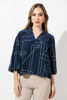 Imagen de Blusa Cuello Chino Manga 3 / 4