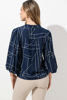 Imagen de Blusa Cuello Chino Manga 3 / 4
