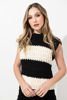 Imagen de Blusa Sweater Cuello Alto Color Block