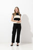Imagen de Blusa Sweater Cuello Alto Color Block