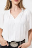 Imagen de Blusa Cuello V Manga Corta