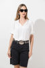 Imagen de Blusa Cuello V Manga Corta