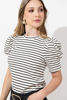 Imagen de Blusa Rayas Con Mangas Balloon