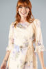 Imagen de Vestido Print Floral, Mangas 3/4, Con Vuelo